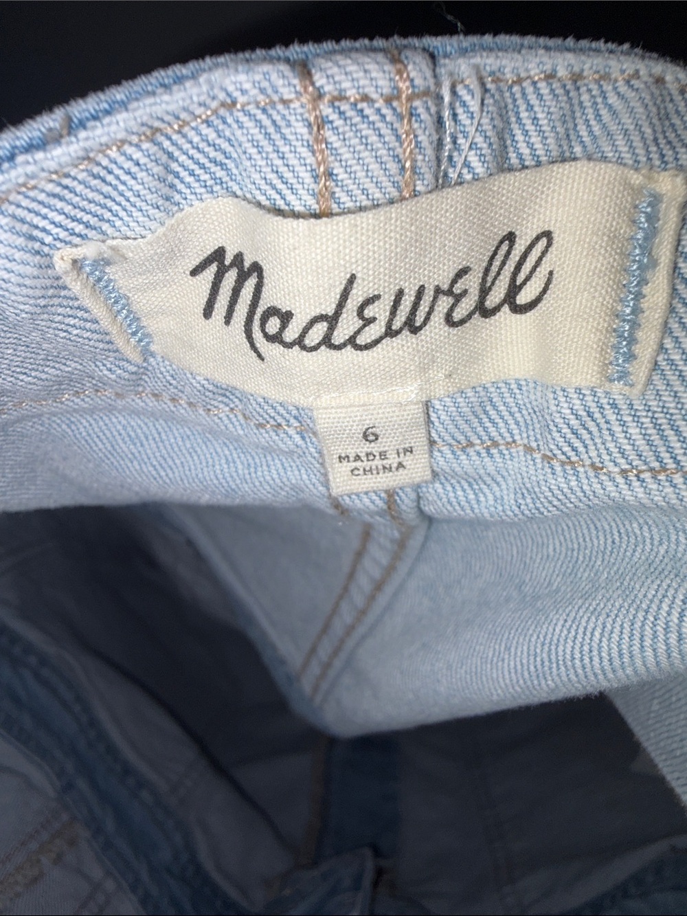 Madewell Light Blue Denim Jumpsuit - Picture 4 of 4